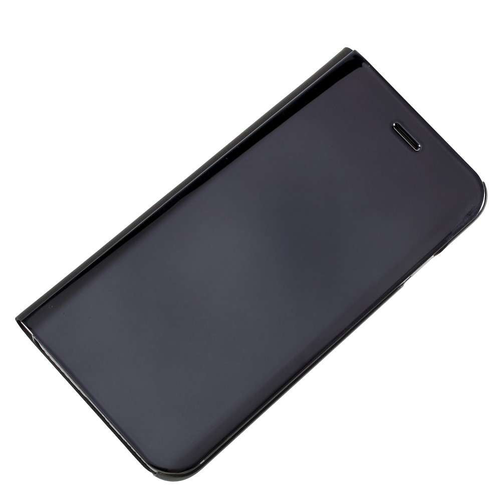 Husa Huawei Y5P 2020 Flip Cover Oglinda Negru-3