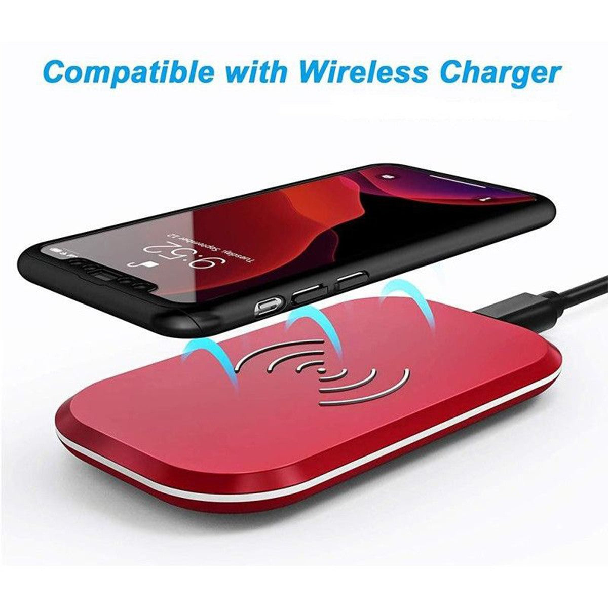 Husa Huawei Y6 2019 Full Cover 360 Negru + Folie de protectie-7