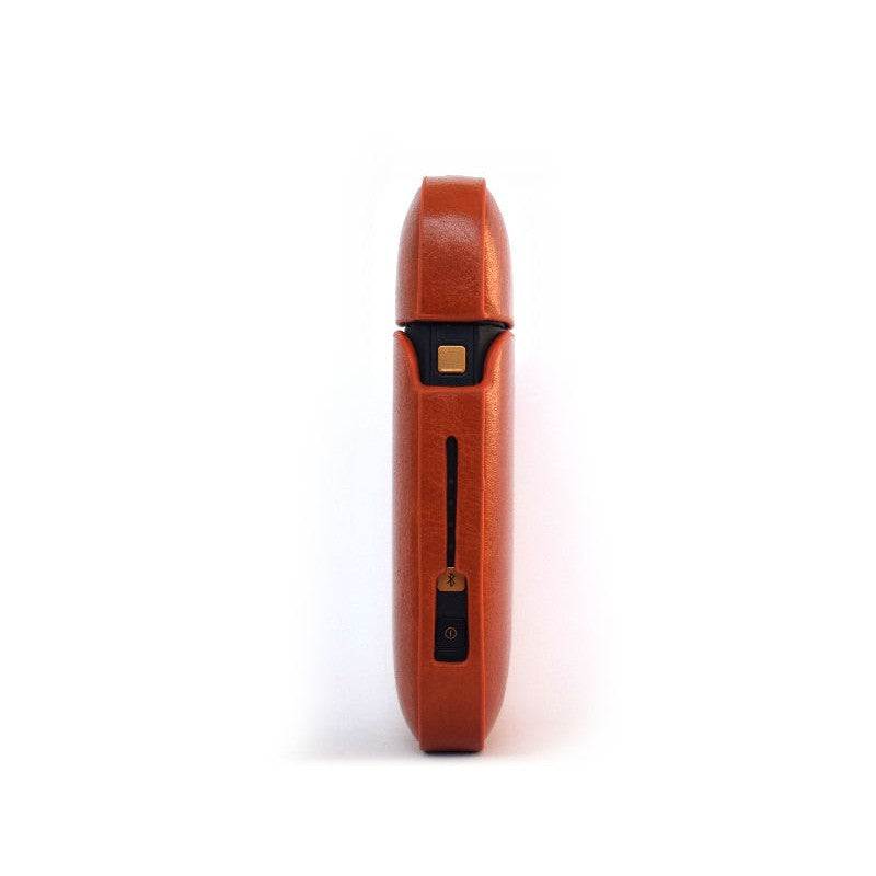 Husa Flippy pentru IQOS 2.4 Plus, Capac de Protectie, Anti Soc si Zgarieturi, din Piele Ecologica, 43 g, 12 x 6 x 2.5 cm, Maro-1
