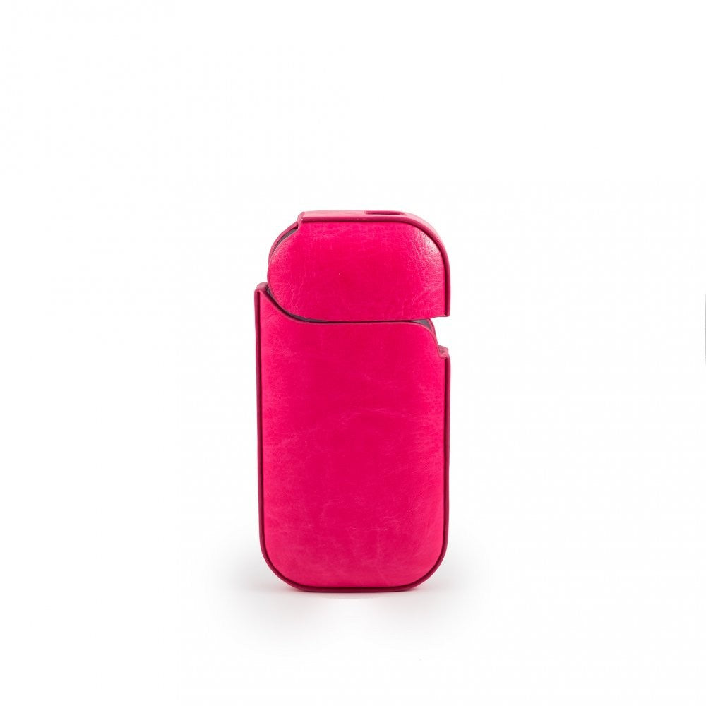 Husa Flippy pentru IQOS 2.4 Plus, Capac de Protectie, Anti Soc si Zgarieturi, din Piele Ecologica, 43 g, 12 x 6 x 2.5 cm, Roz-4