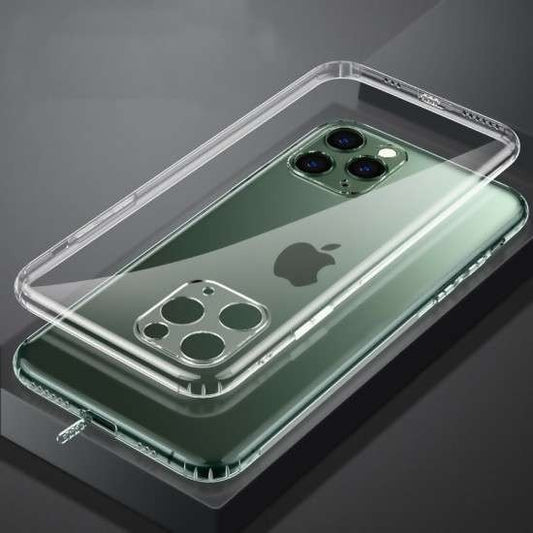 Husa protectie compatibila cu Apple iPhone 12 Protect Plus Transparent-1
