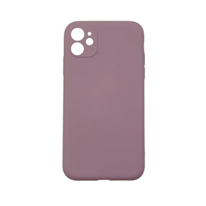 Husa protectie,Flippy, compatibila cu Apple iPhone 12 Liquid Silicone Mov-0