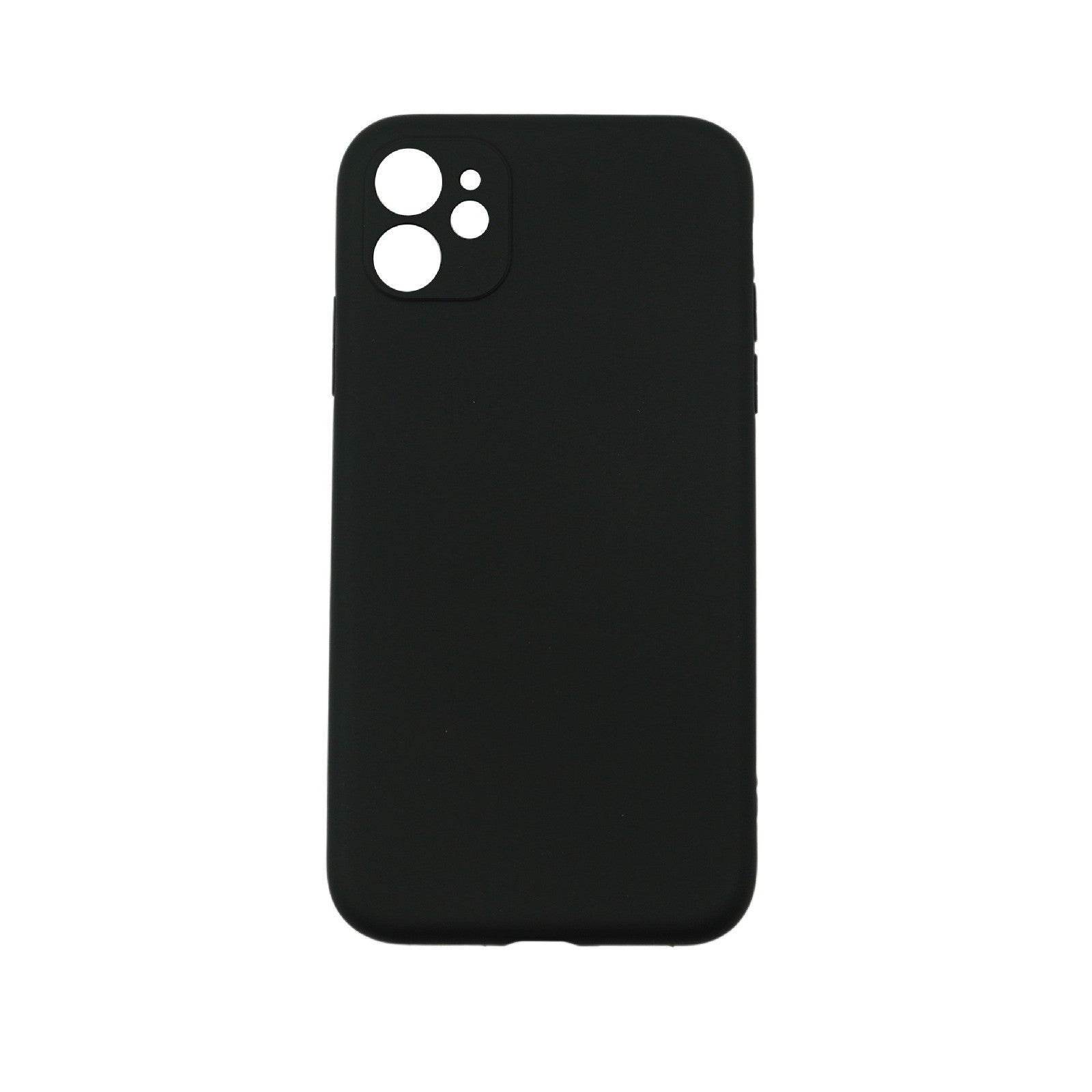 Husa protectie, Flippy, compatibila cu Apple iPhone 12 Mini Liquid Silicone Negru-0