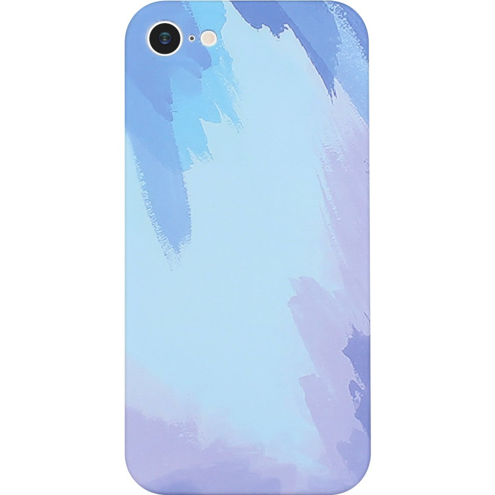 Husa protectie Flippy compatibila cu Apple iPhone 12 Mini Tpu Ombre, Mov/Albastru-0
