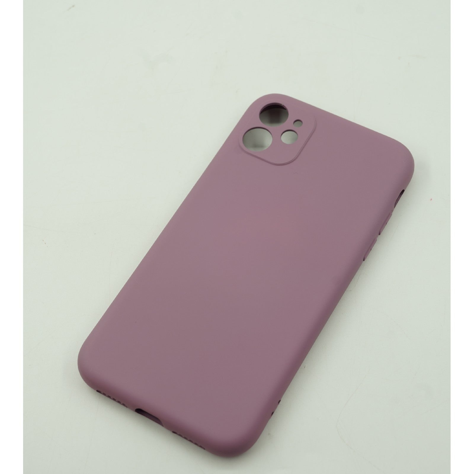 Husa protectie, Flippy, compatibila cu Apple iPhone 12 Pro Liquid Silicone Mov-2