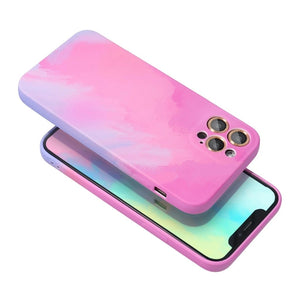 Husa protectie Flippy compatibila cu Apple iPhone 12 Pro Tpu Ombre, Roz/Mov-0