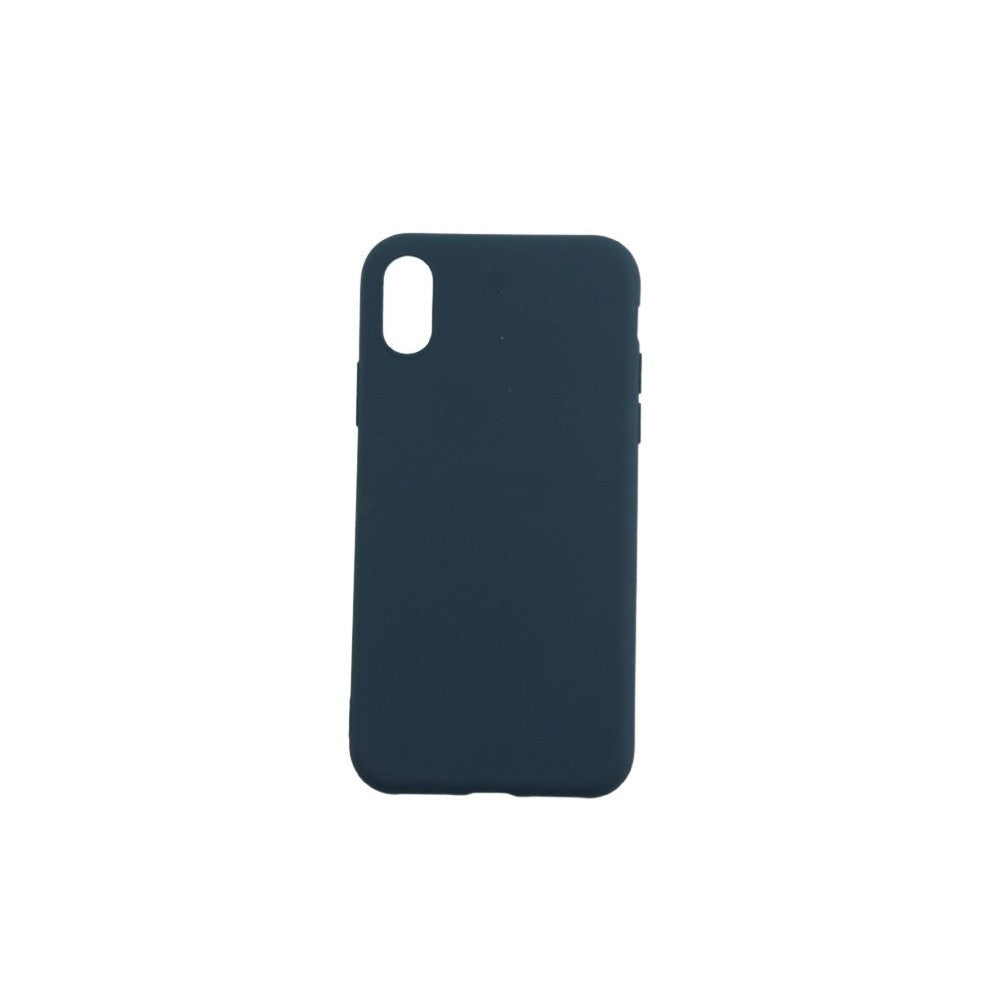Husa protectie Flippy compatibila cu Apple iPhone XR Matte Tpu Albastru inchis-0
