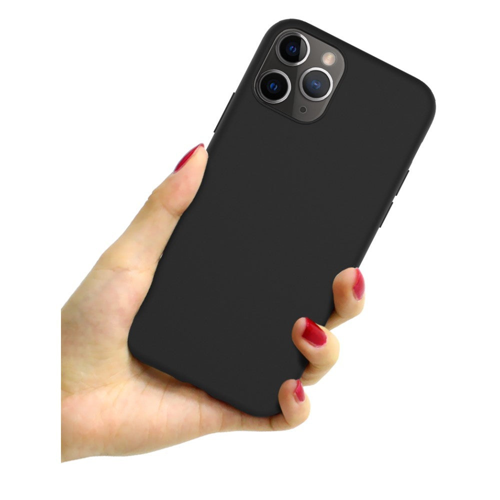 Husa protectie Flippy compatibila cu Samsung A03s Matte Tpu Negru Mat-5
