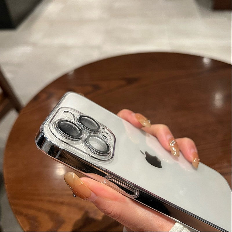 Husa protectie Flippy pentru Apple iPhone  11, MagSafe Silicone, Protectie si folie camera inclusa, protectie camera, Transparent-3