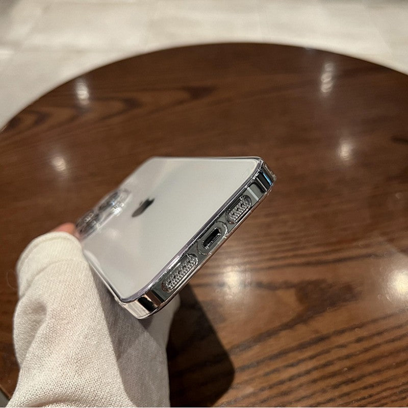 Husa protectie Flippy pentru Apple iPhone  11, MagSafe Silicone, Protectie si folie camera inclusa, protectie camera, Transparent-4