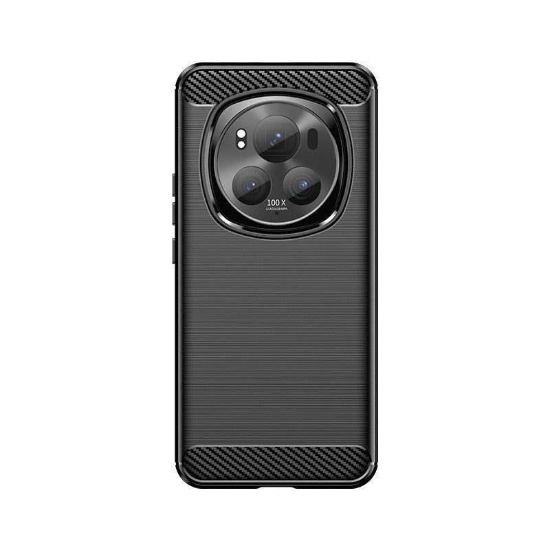 Husa Protectie, Flippy, pentru Honor Magic 6 Pro, TPU Carbon, Negru-0