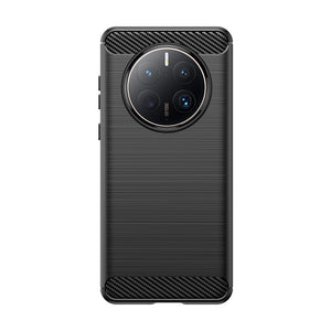 Husa Protectie, Flippy, pentru Huawei Mate 50 Pro, TPU Carbon, Negru-0