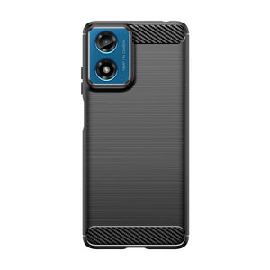 Husa Protectie, Flippy, pentru Motorola Moto G04 5G/ Moto G24 5G, TPU Carbon, Negru-0