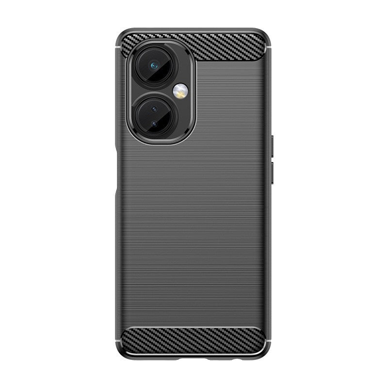 Husa Protectie, Flippy, pentru OnePlus Nord CE2 Lite 5G, TPU Carbon, Negru-0