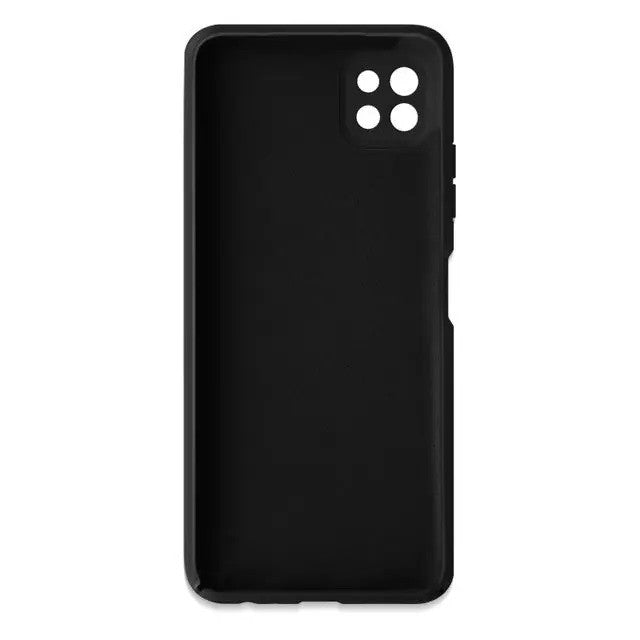 Husa protectie Flippy pentru Samsung A22 5G Liquid Silicone Negru-1