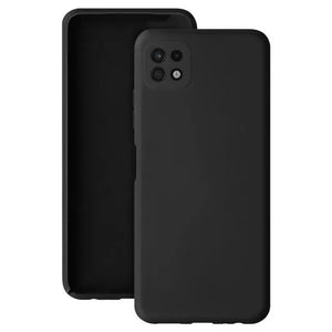 Husa protectie Flippy pentru Samsung A22 5G Liquid Silicone Negru-0