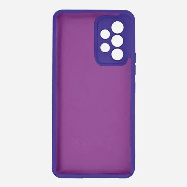 Husa protectie Flippy pentru Samsung A53 5G Liquid Silicone Mov-1