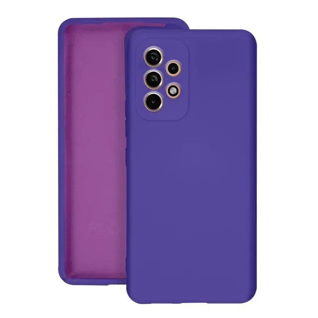 Husa protectie Flippy pentru Samsung A53 5G Liquid Silicone Mov-0