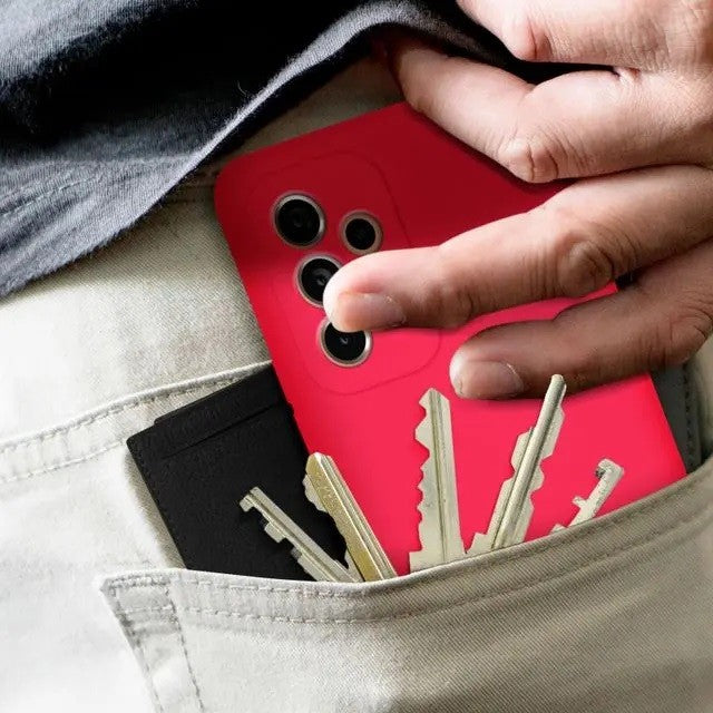 Husa protectie Flippy pentru Samsung A53 5G Liquid Silicone Roz Fuchsia/Roz-5