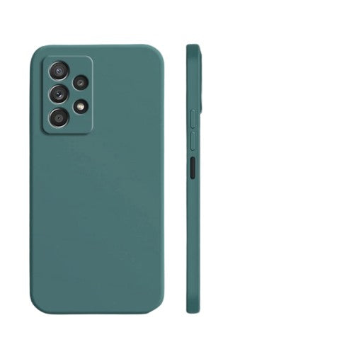 Husa protectie Flippy pentru Samsung A53 5G Liquid Silicone Verde-2