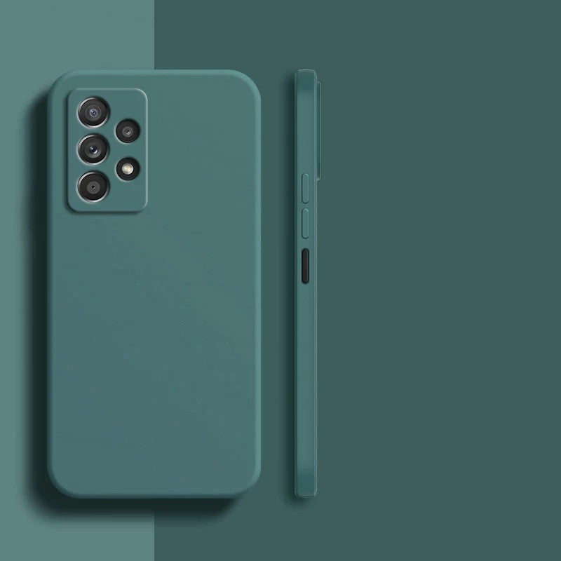 Husa protectie Flippy pentru Samsung A53 5G Liquid Silicone Verde-6