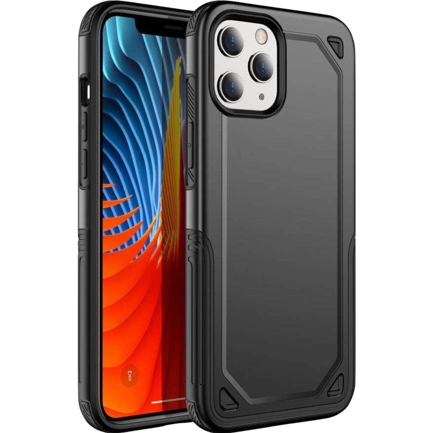Husa protectie Flippy pentru Samsung S20 Ultra Defender Model 2, Negru-0