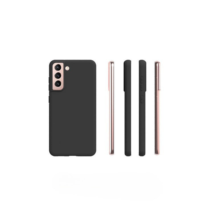 Husa protectie Flippy pentru Samsung S21 FE Liquid Silicone Negru-3