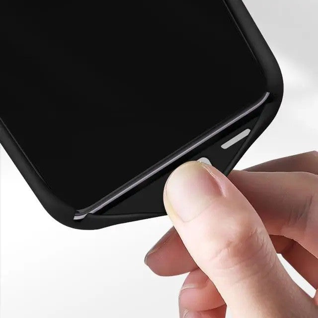 Husa protectie Flippy pentru Samsung S21 FE Liquid Silicone Negru-4