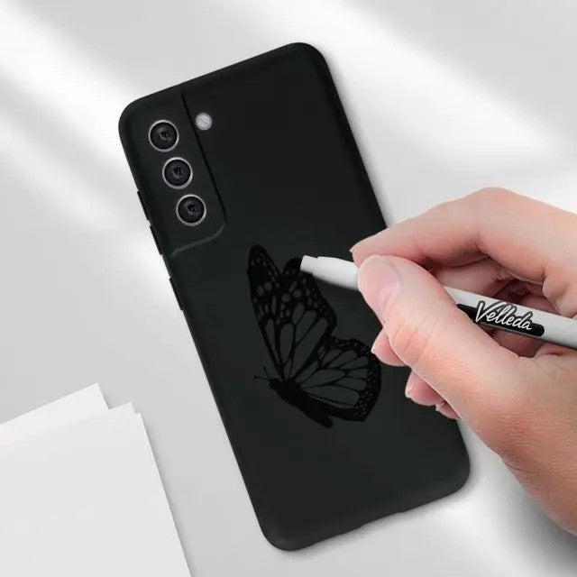 Husa protectie Flippy pentru Samsung S21 FE Liquid Silicone Negru-6