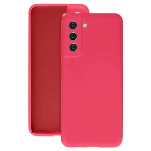 Husa protectie Flippy pentru Samsung S21 FE Liquid Silicone Fuchsia/Roz-0