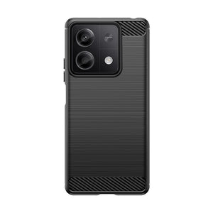 Husa Protectie, Flippy, pentru Xiaomi Redmi Note 13 5G, TPU Carbon, Negru-0
