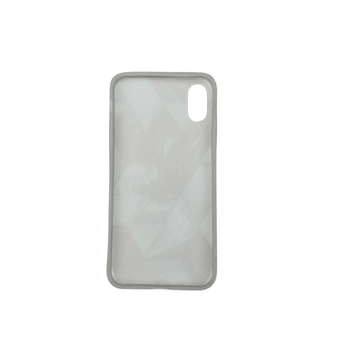 Husa protectie pentru Apple iPhone X/XS Soft IMD TPU Marble Geometric Albastru-1