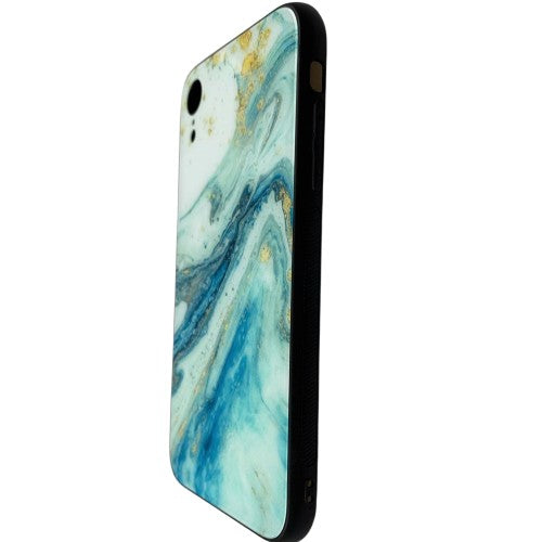 Husa protectie pentru Apple iPhone XR Soft Acryl TPU Marble Model 1-2