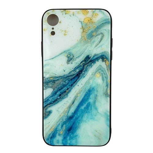 Husa protectie pentru Apple iPhone XR Soft Acryl TPU Marble Model 1-4