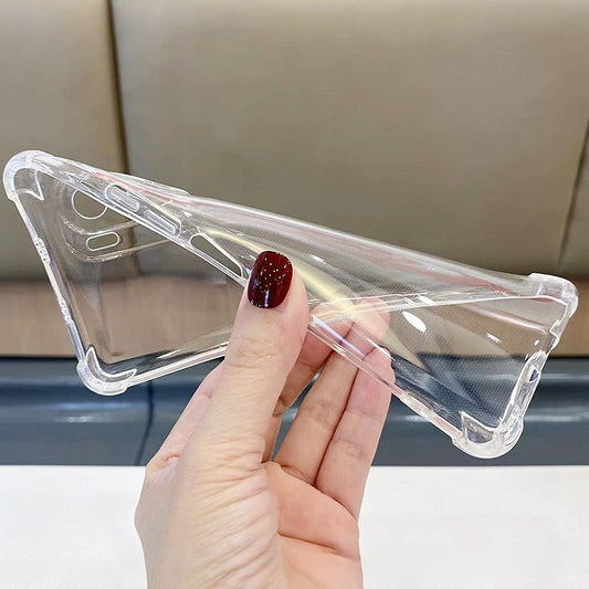 Husa protectie pentru Xiaomi 11T / 11T Pro, Flippy, TPU, Antisoc, Protectie colturi, Rezistenta la impact, 1.5 mm, Transparenta-1
