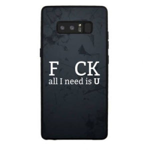 Husa Samsung A3 2017 Multicolor Mesaj Fcuk-0