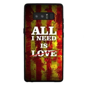 Husa Samsung A3 2017 Multicolor Mesaj Love-0