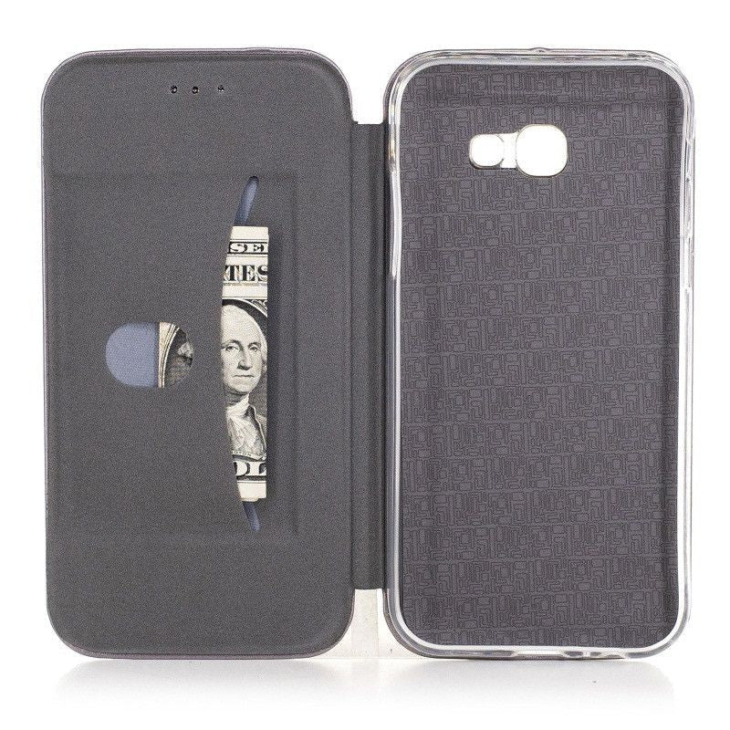 Husa de protectie Flippy compatibila cu Samsung Galaxy A3 2017 Magnet Book Case Rosu-3