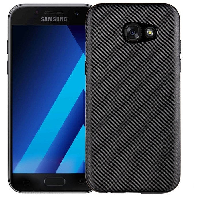 Husa Samsung Galaxy A7 2017 i-Zore Carbon Fiber Negru-2