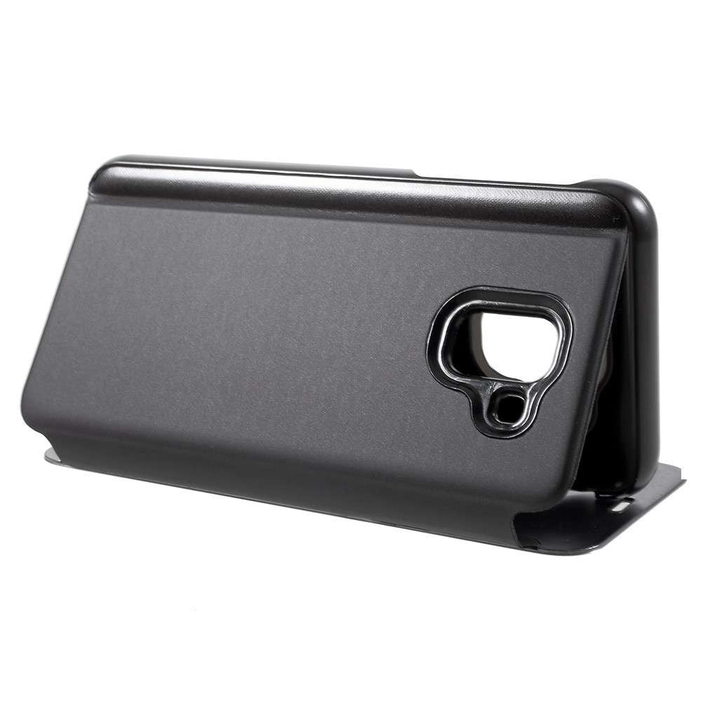Husa Samsung Galaxy J6 Plus 2018 Flippy® Flip Cover Oglinda Negru-4