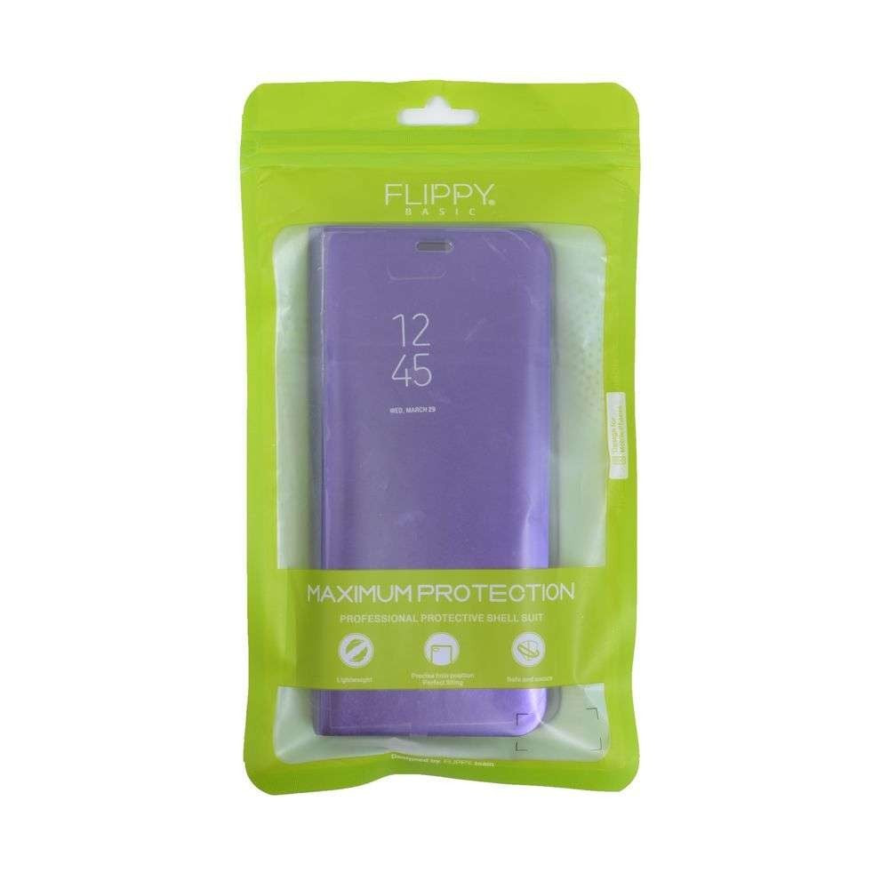 Husa Samsung Galaxy J6 Plus 2018 Flippy® Flip Cover Oglinda Negru-6