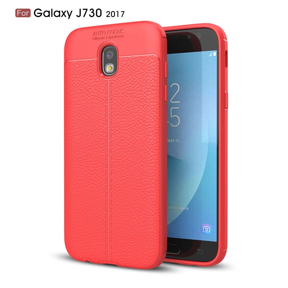 Husa Samsung Galaxy J7 2017 Zore TPU moale Rosu-5