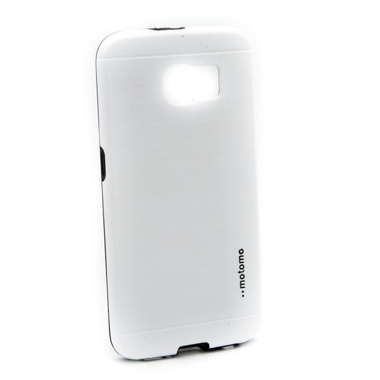 Husa Samsung Galaxy S6 Edge Motomo V5 Alb-1