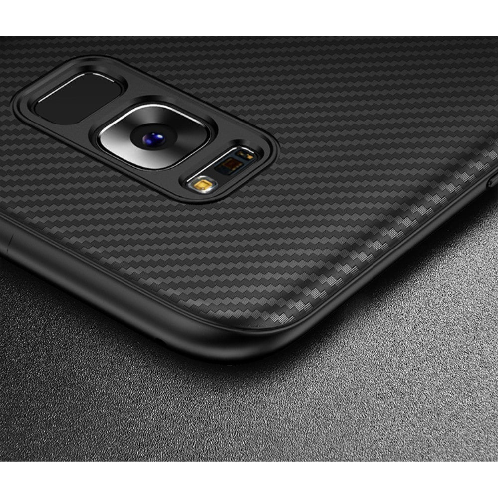 Husa Samsung Galaxy S8 IPAKY Carbon Fiber Negru-5