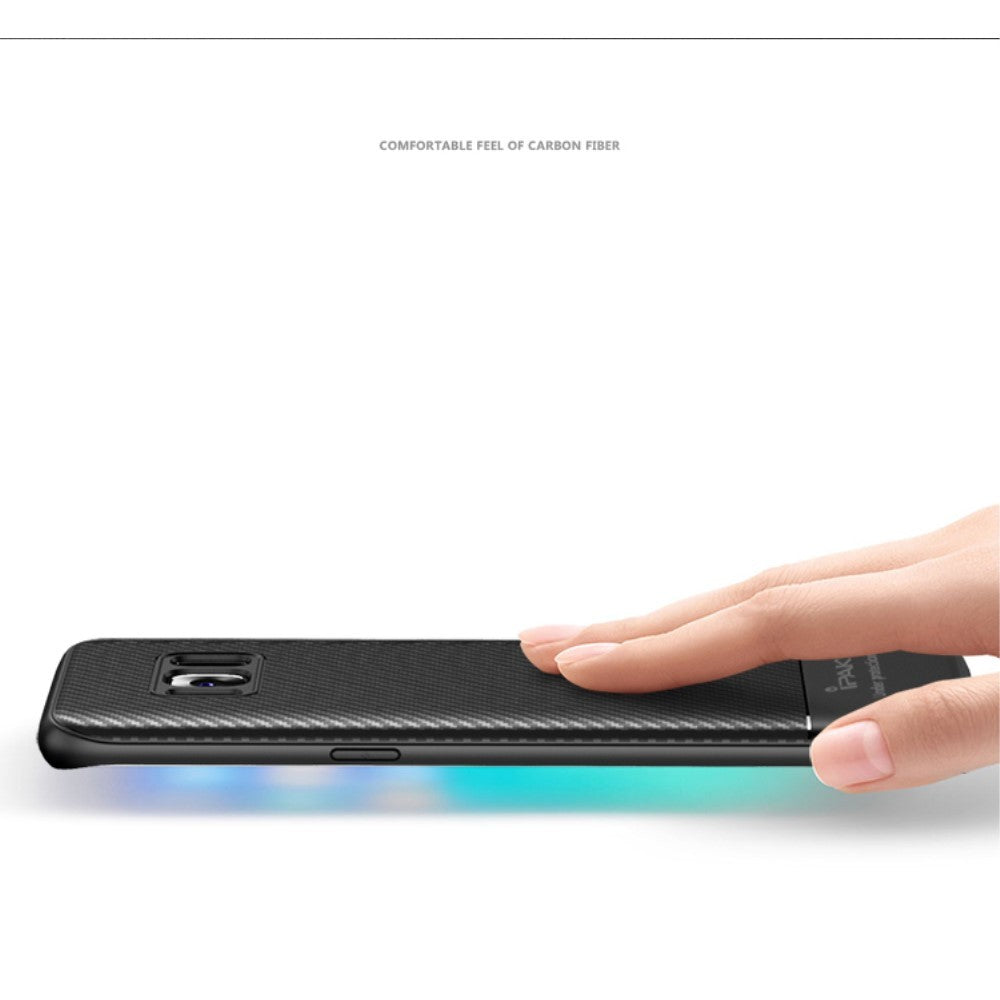 Husa Samsung Galaxy S8 IPAKY Carbon Fiber Negru-6