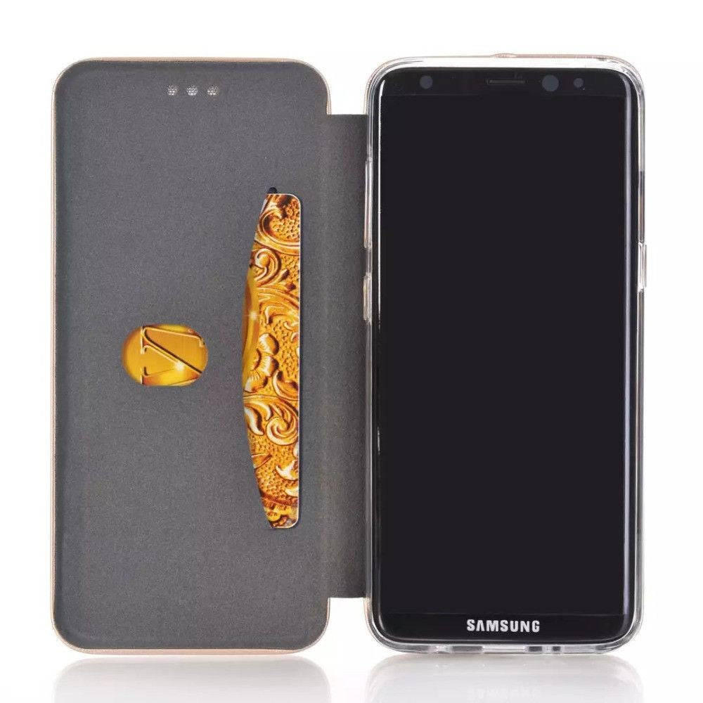 Husa de protectie Flippy compatibila cu Samsung Galaxy S8 Magnet Book Case Rosu-2