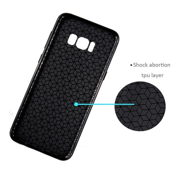 Husa Samsung Galaxy S8 Plus i-Zore Carbon Fiber Negru-2