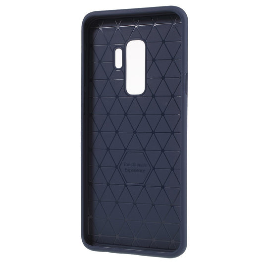 Husa Samsung Galaxy S9 Ipaky Elegant Grid Design TPU Hybrid Albastru-1