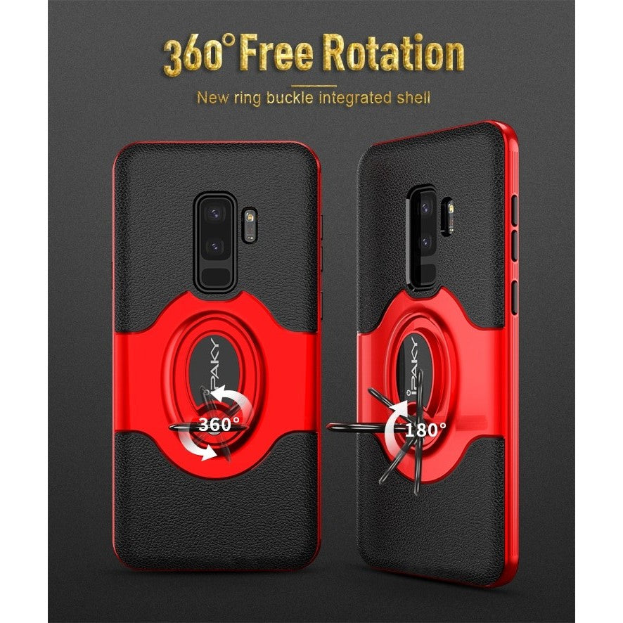Husa Samsung Galaxy S9 Ipaky Ring Negru-2