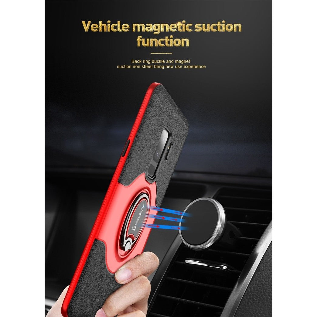 Husa Samsung Galaxy S9 Ipaky Ring Negru-3